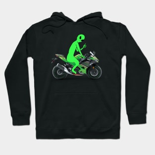 Jeffrery on Bigbike Hoodie